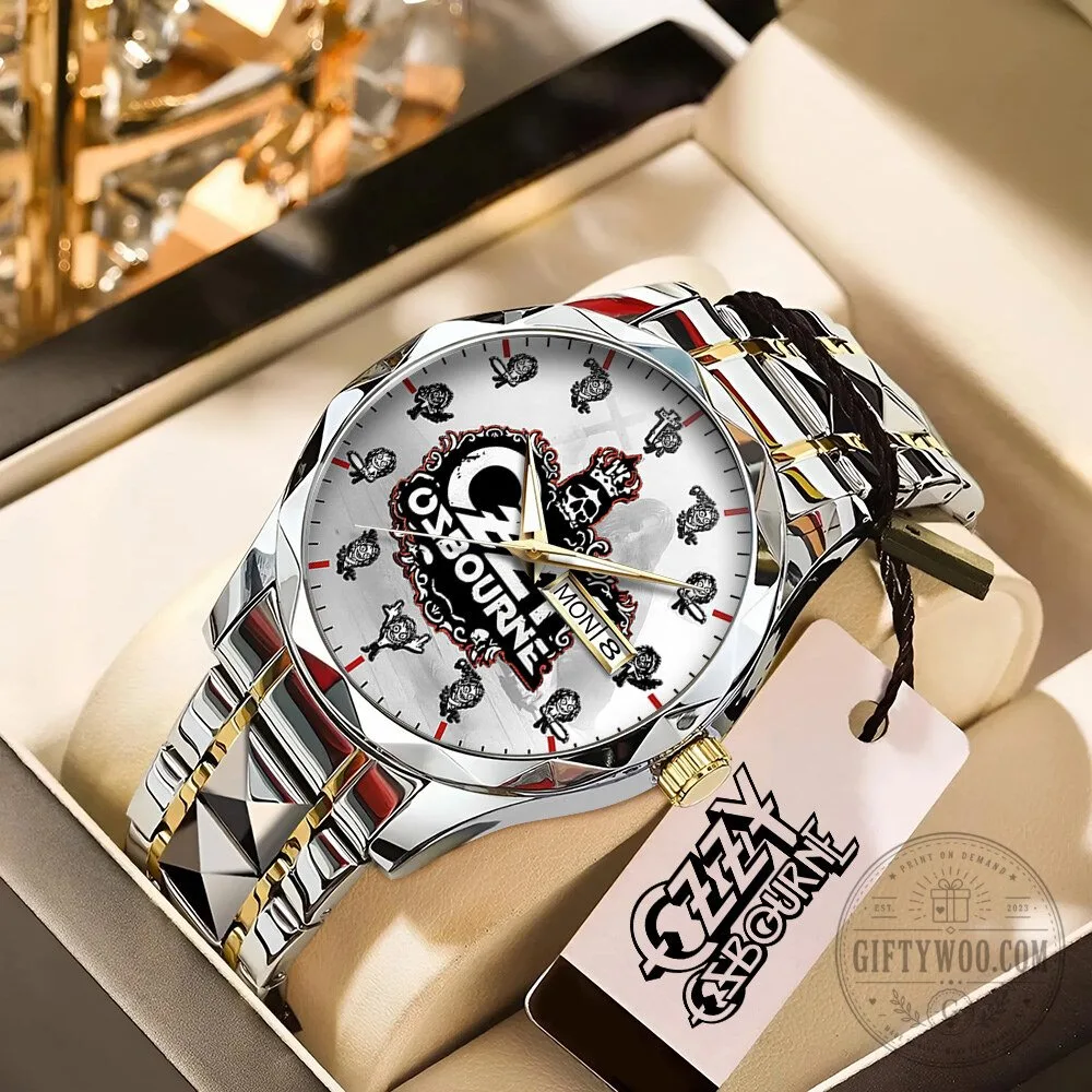 Ozzy Osbourne Heavy Metal Music Band Luxury Quartz Watch