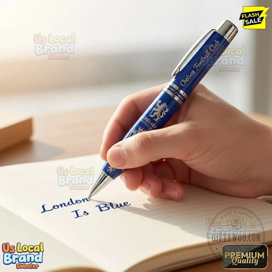 Chelsea Football Club The Pride of London Blue Ballpoint Pen