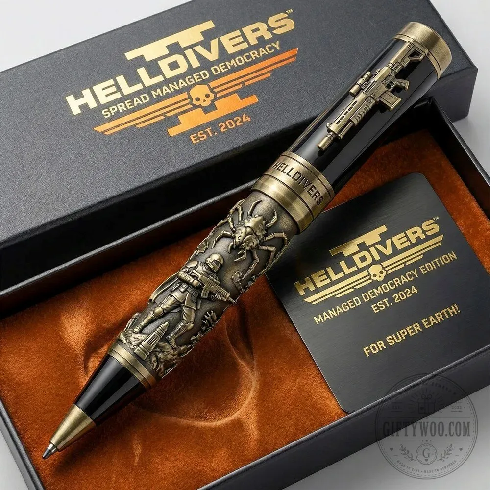 Helldivers 2 Super Earth Managed Democracy Collector's Edition Pen