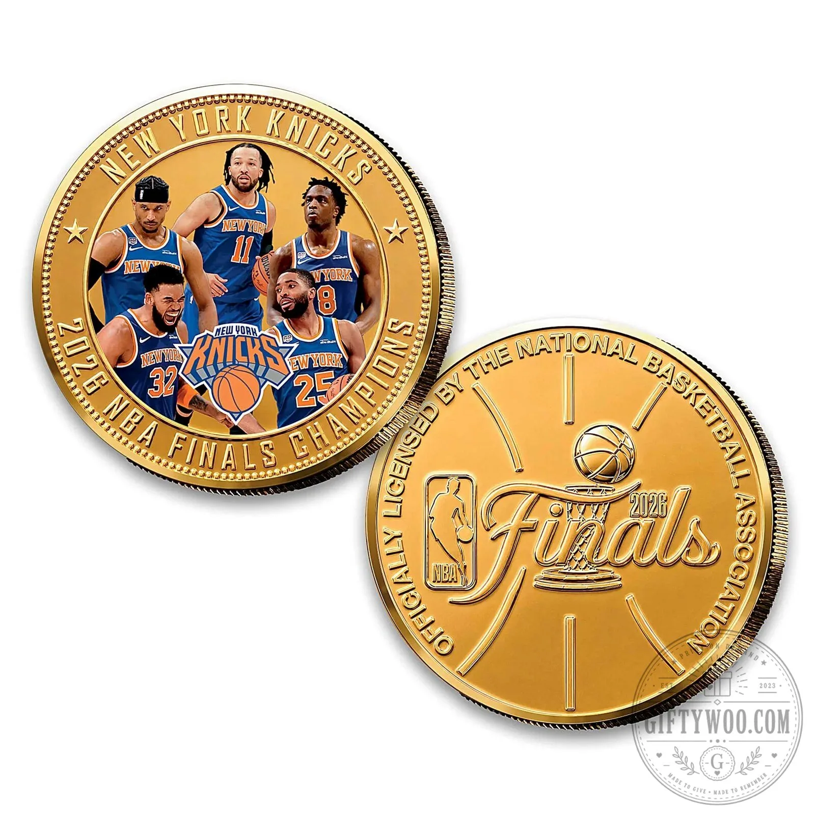 New York Knicks 2026 NBA Finals Champions Commemorative Coin