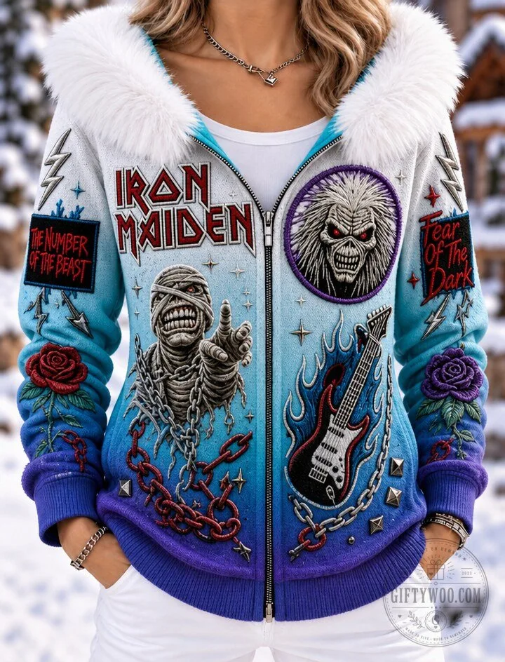 Iron Maiden The Number of the Beast Fear of the Dark Album Art Jacket 5 Iron Maiden The Number of the Beast Fear of the Dark Album Art Jacket