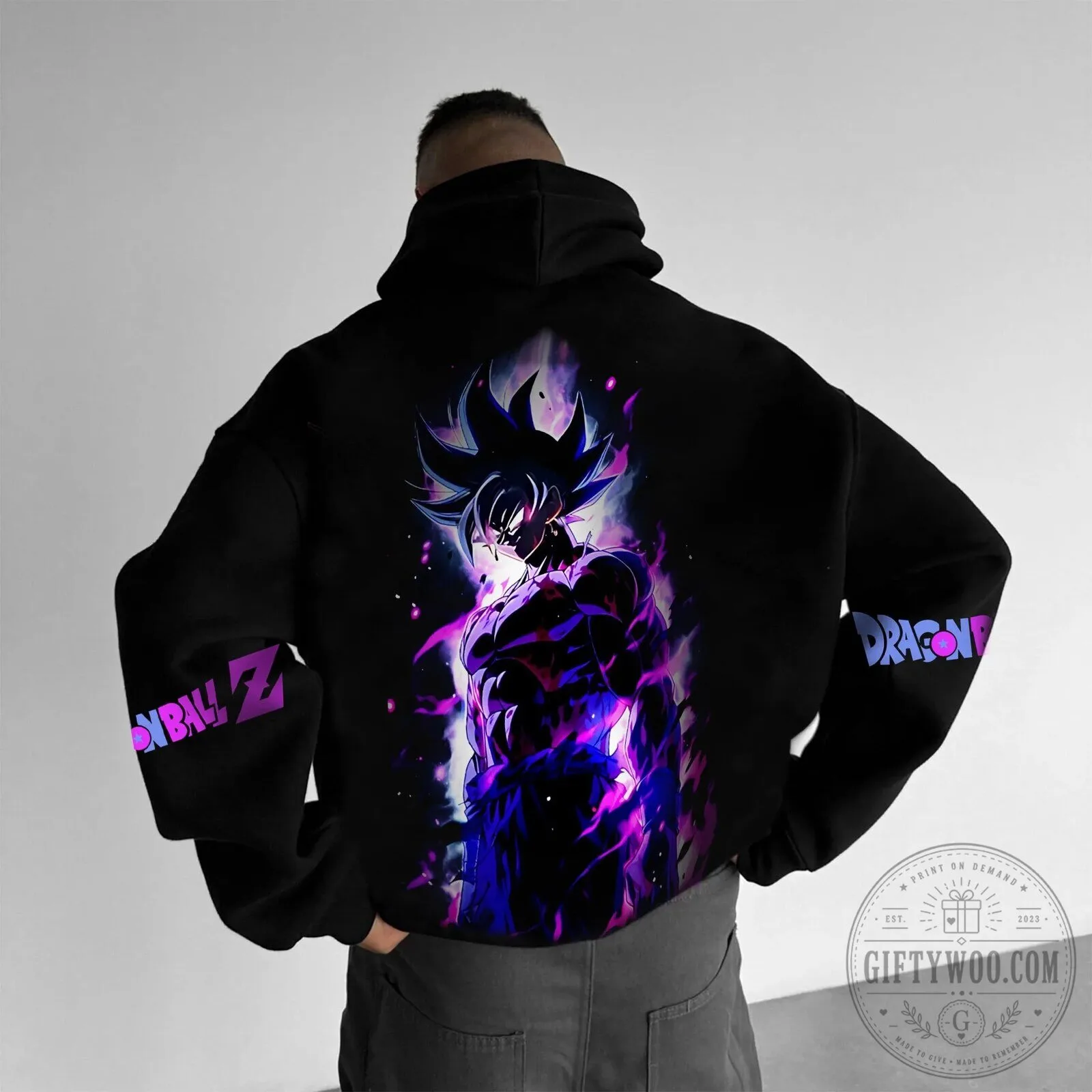 Dragon Ball Z Son Goku Ultra Instinct Super Saiyan Hoodie