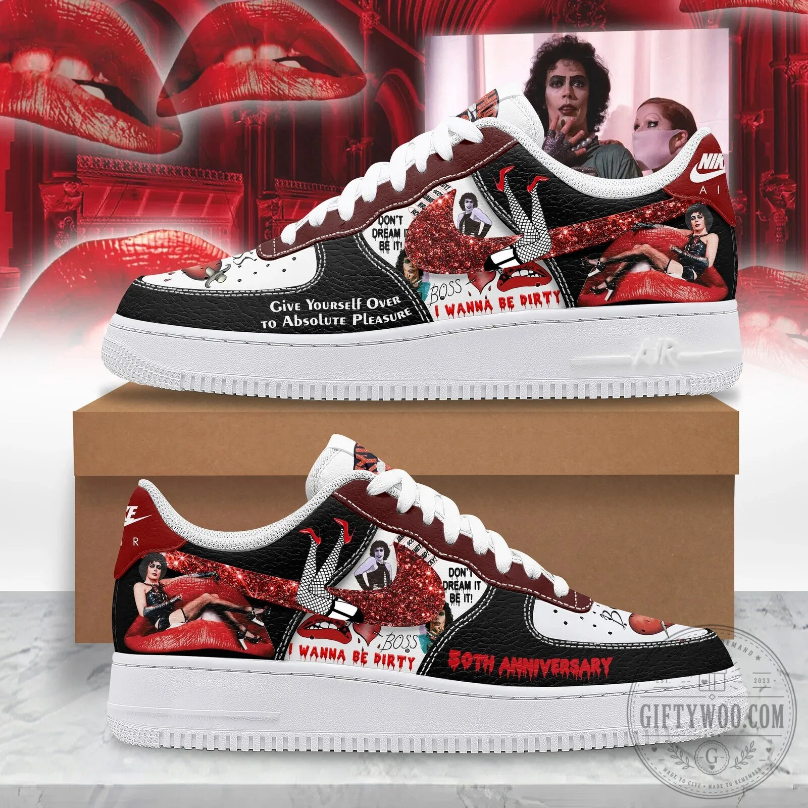Rocky Horror Picture Show 50th Anniversary Sneakers 1 Rocky Horror Picture Show 50th Anniversary Sneakers