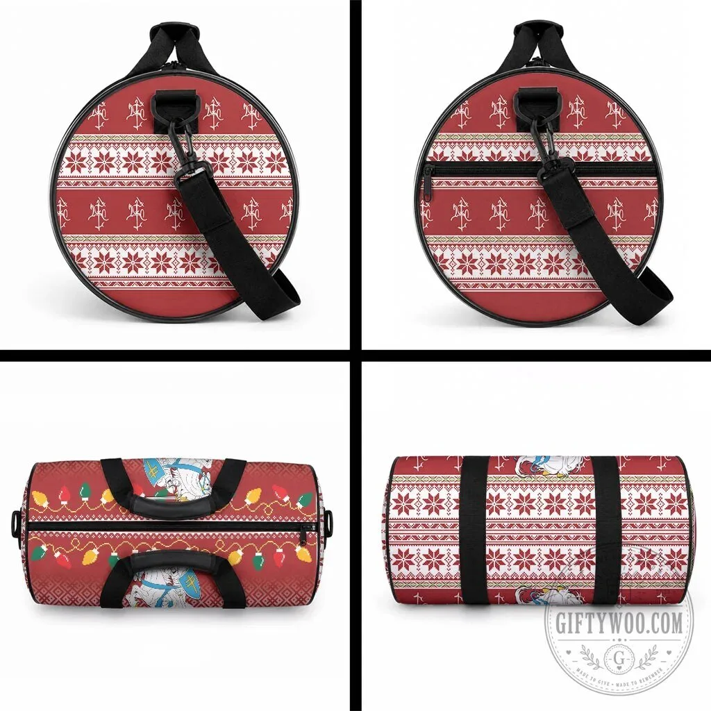 Lithuania Vytis Christmas Ugly Sweater Pattern Duffle Bag 11 Lithuania Vytis Christmas Ugly Sweater Pattern Duffle Bag