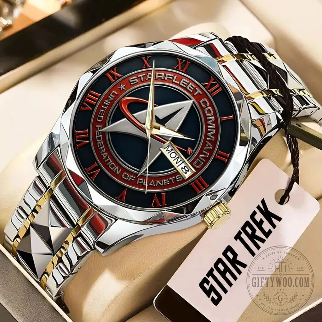 Star Trek Starfleet Command United Federation of Planets Men's Watch