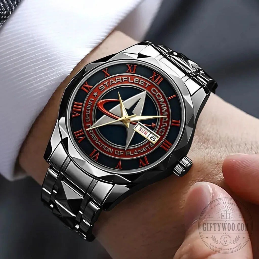 Star Trek Starfleet Command United Federation of Planets Men's Watch 11 Star Trek Starfleet Command United Federation of Planets Men