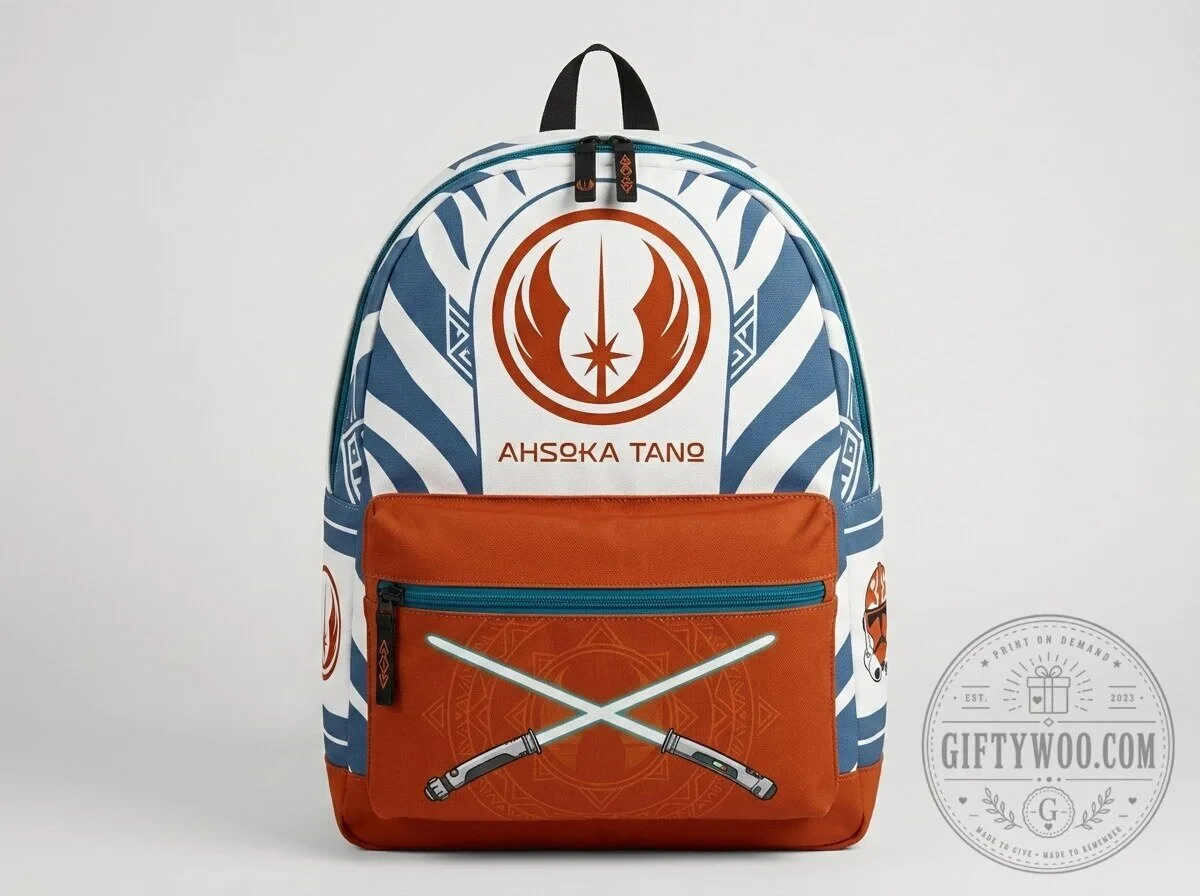 Ahsoka Tano Star Wars Jedi Order Symbol Backpack