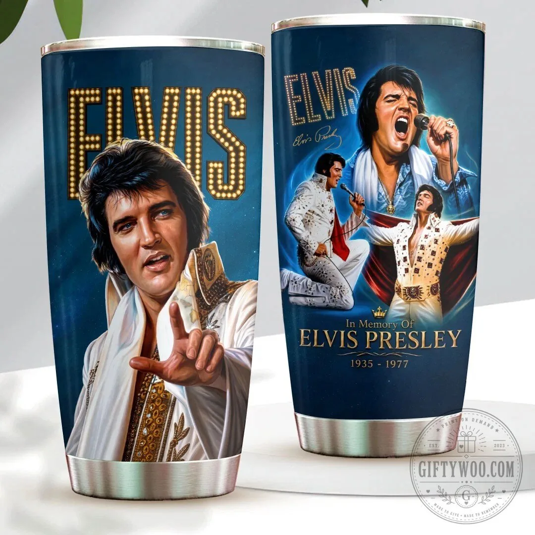 Elvis Presley In Memory Of Tumbler Cup