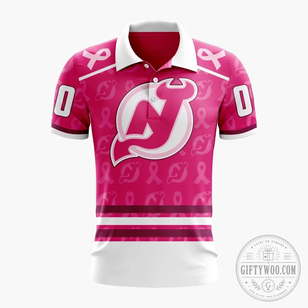 New Jersey Devils NHL Special Pink Breast Cancer Awareness Hoodie 22 New Jersey Devils NHL Special Pink Breast Cancer Awareness Hoodie