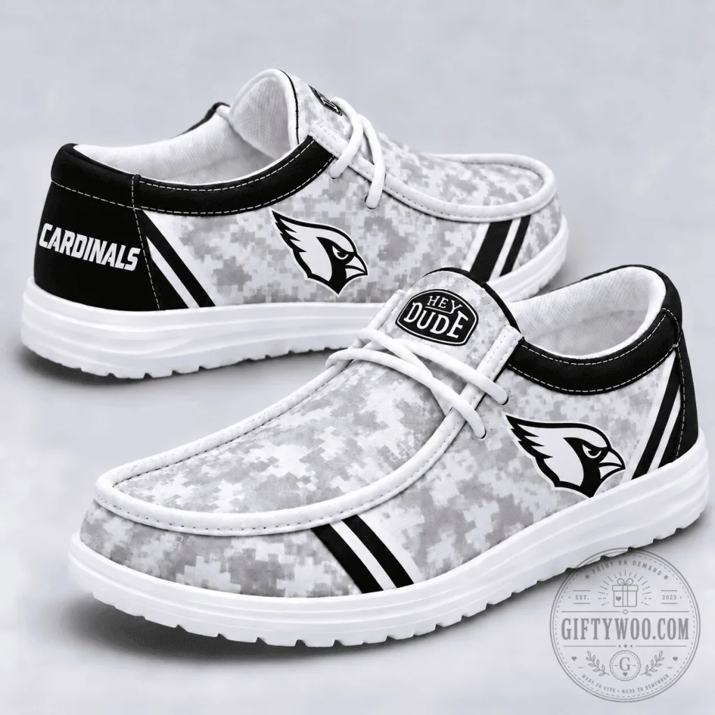 Arizona Cardinals Digital Camouflage Hey Dude Style Shoes Arizona Cardinals Digital Camouflage Hey Dude Style Shoes